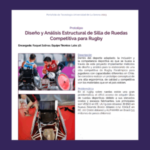 Diseño y Análisis Estructural de Silla de Ruedas Competitiva para Rugby
